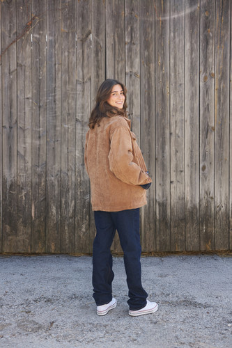 Unisex Camel Corduroy Yoske Jacket | My Site