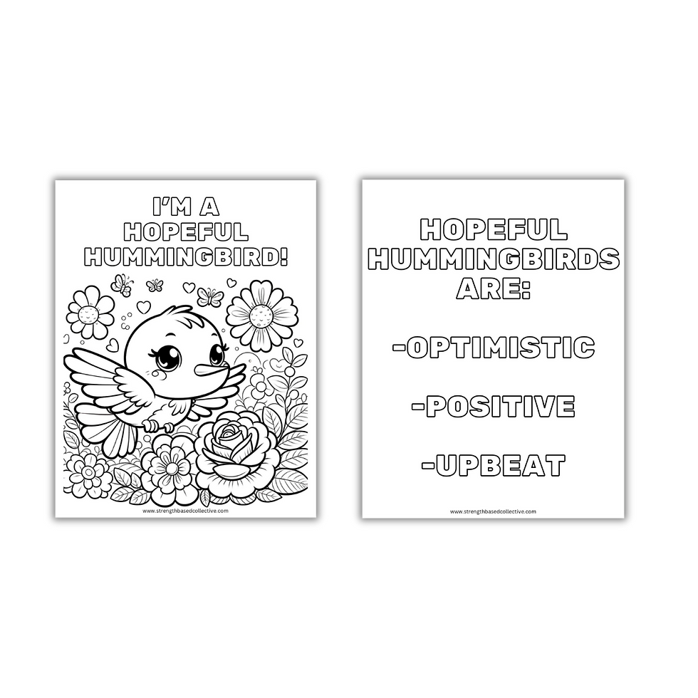 Thumbnail: Character Strengths Safari Coloring Book
