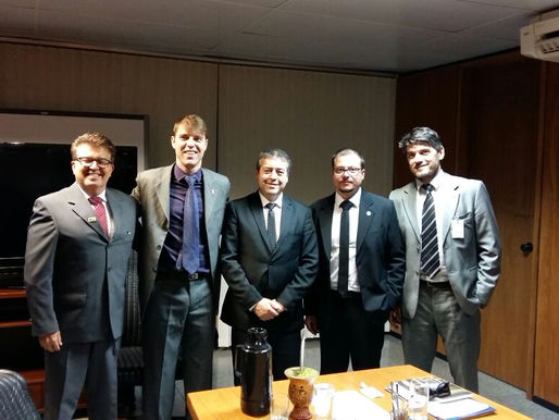 CrOO-SC + CrOO-RS + SNO + Assessoria Jurídica CBOO em Reunião com Ministro do Trabalho Ronaldo Nogue