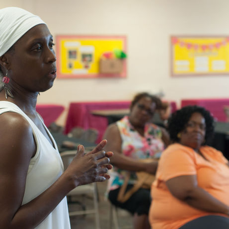 Yoga Session in progress