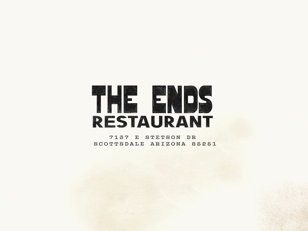 Content Creation for The Ends Restaurant by The Newton Agency.