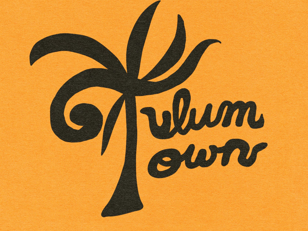 Branding and Logo Design by The Newton Agency for Tulum Town