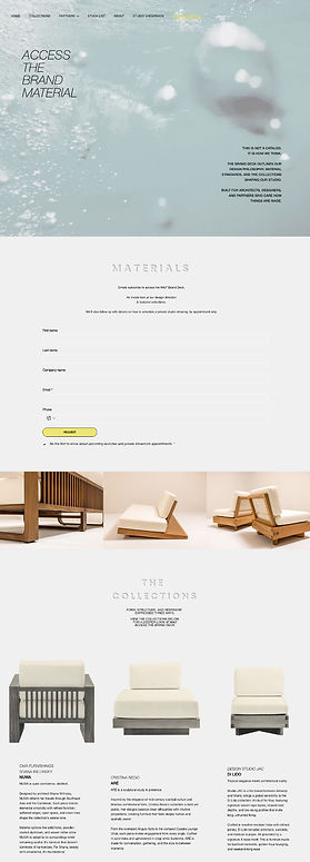 Workroom and Partners website by The newton agency