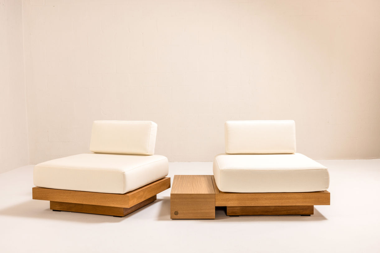 Minimalist sculptural furniture from the ARÈ Collection by Cristina Recio, designed for Workroom & Partners
