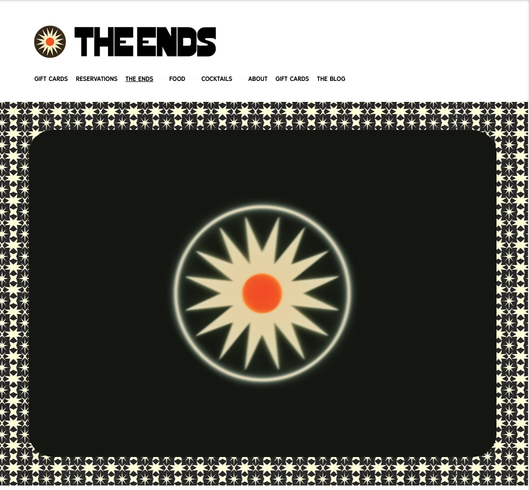 THE ENDS WEBSITE PREVIEW