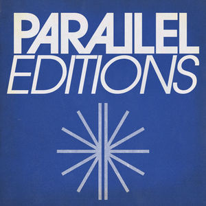 PARALLEL EDITIONS LOGO DESIGN AND BRANDMARK GRAPHIC BY THE NEWTON AGENCY