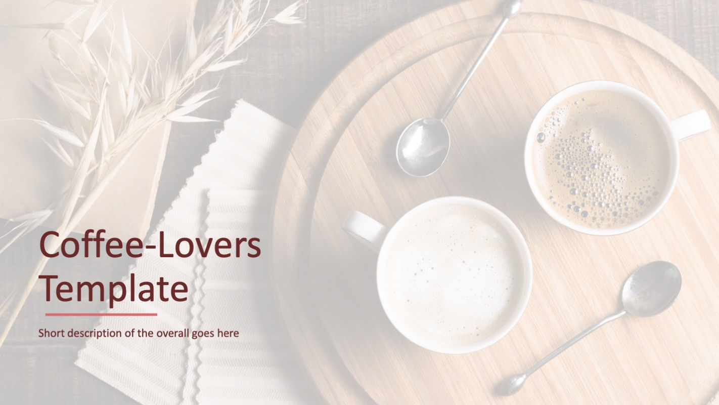 Coffee-Lovers PowerPoint Template