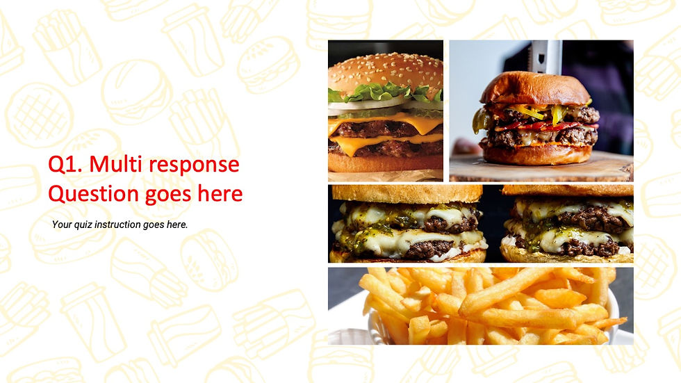 Thumbnail: Fast Food Storyline Template