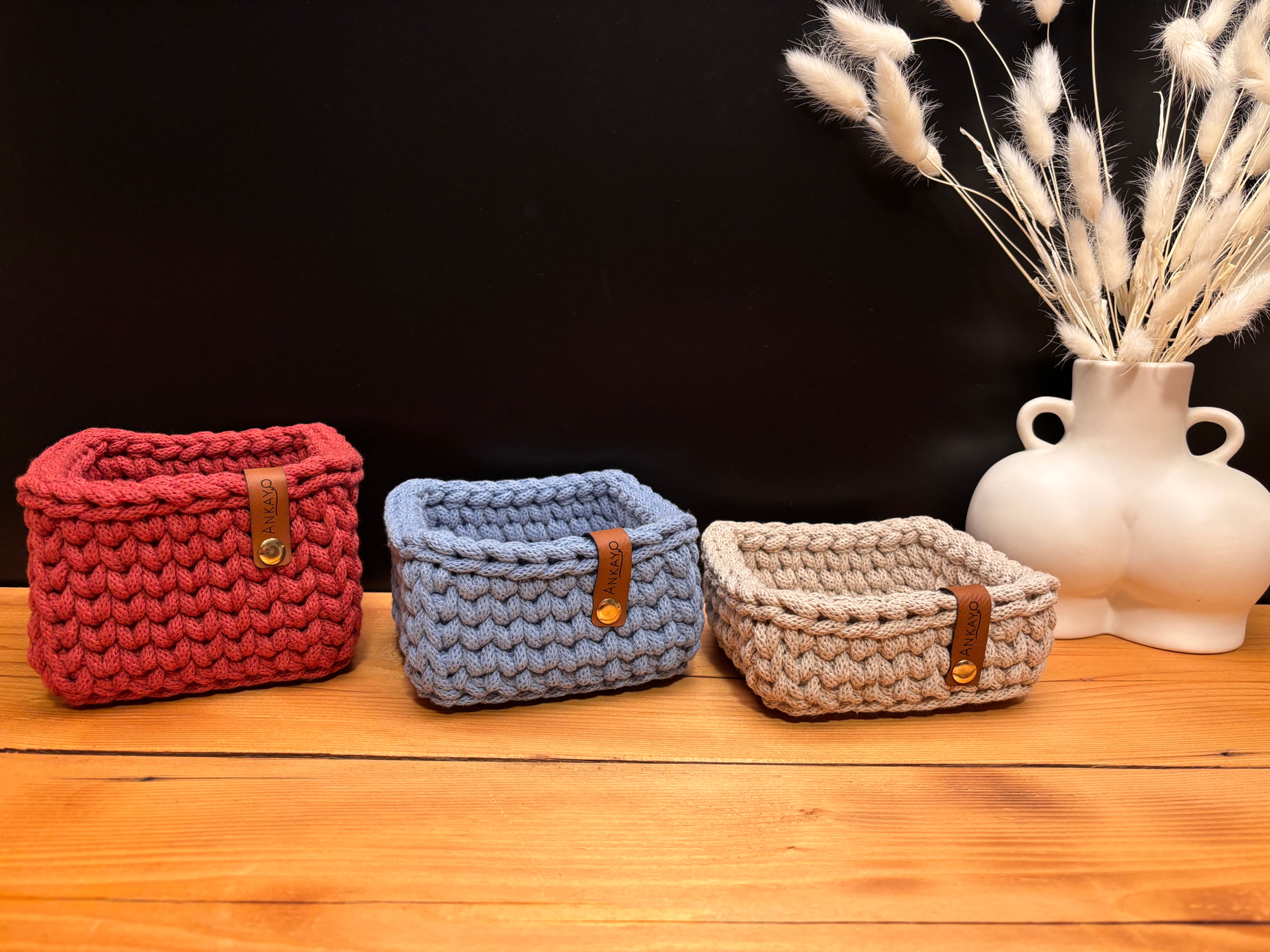 Aufbewahrungskorb Anna 13x13 cm