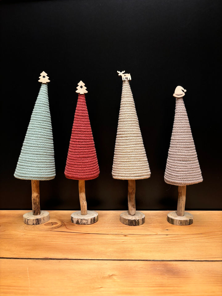 Handgemachte Weihnachtsdeko mit Naturmaterialien