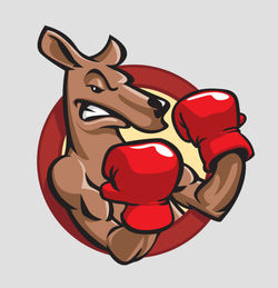 Boxing Kangaroo Icon