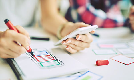 aplicación móvil Ux