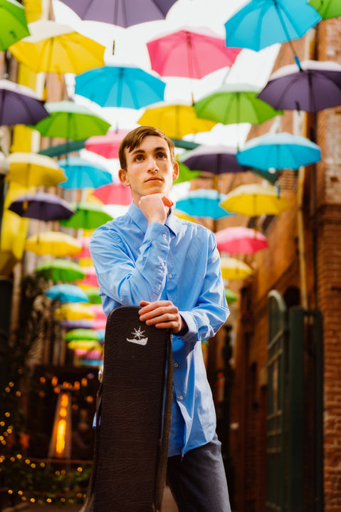 Senior photography session at in Redlands, California