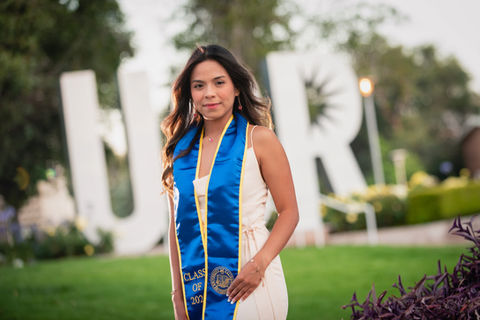 Editorial-style senior photography in Riverside – magazine-inspired portraits