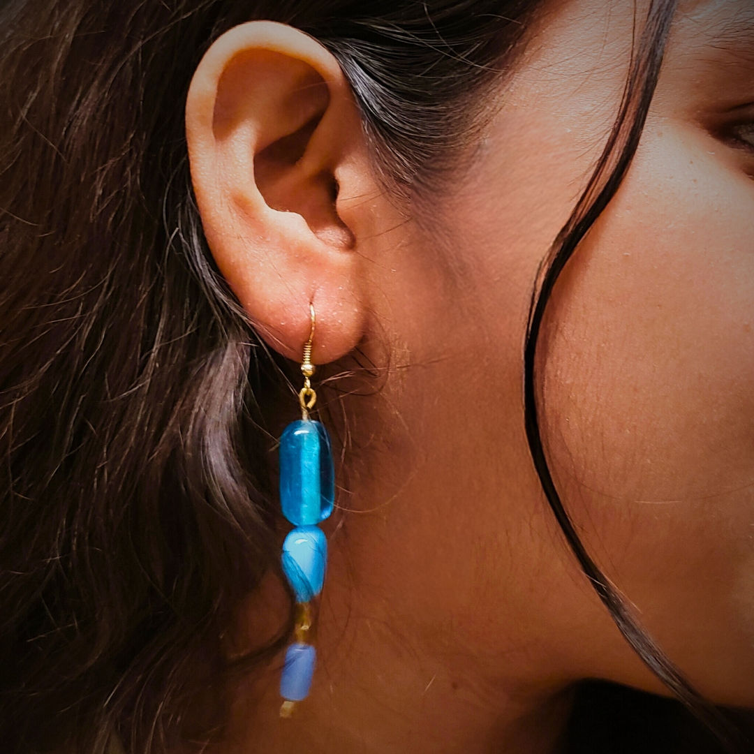 Earrings of Tranquil Wisdom