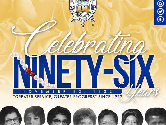 Celebrating 96 Years of "Greater Service, Greater Progress"