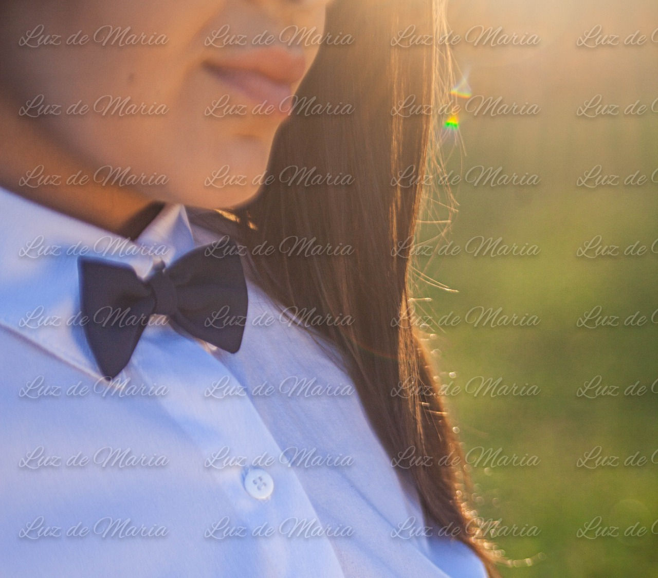 Gravata Borboleta Azul - Cod: 0404