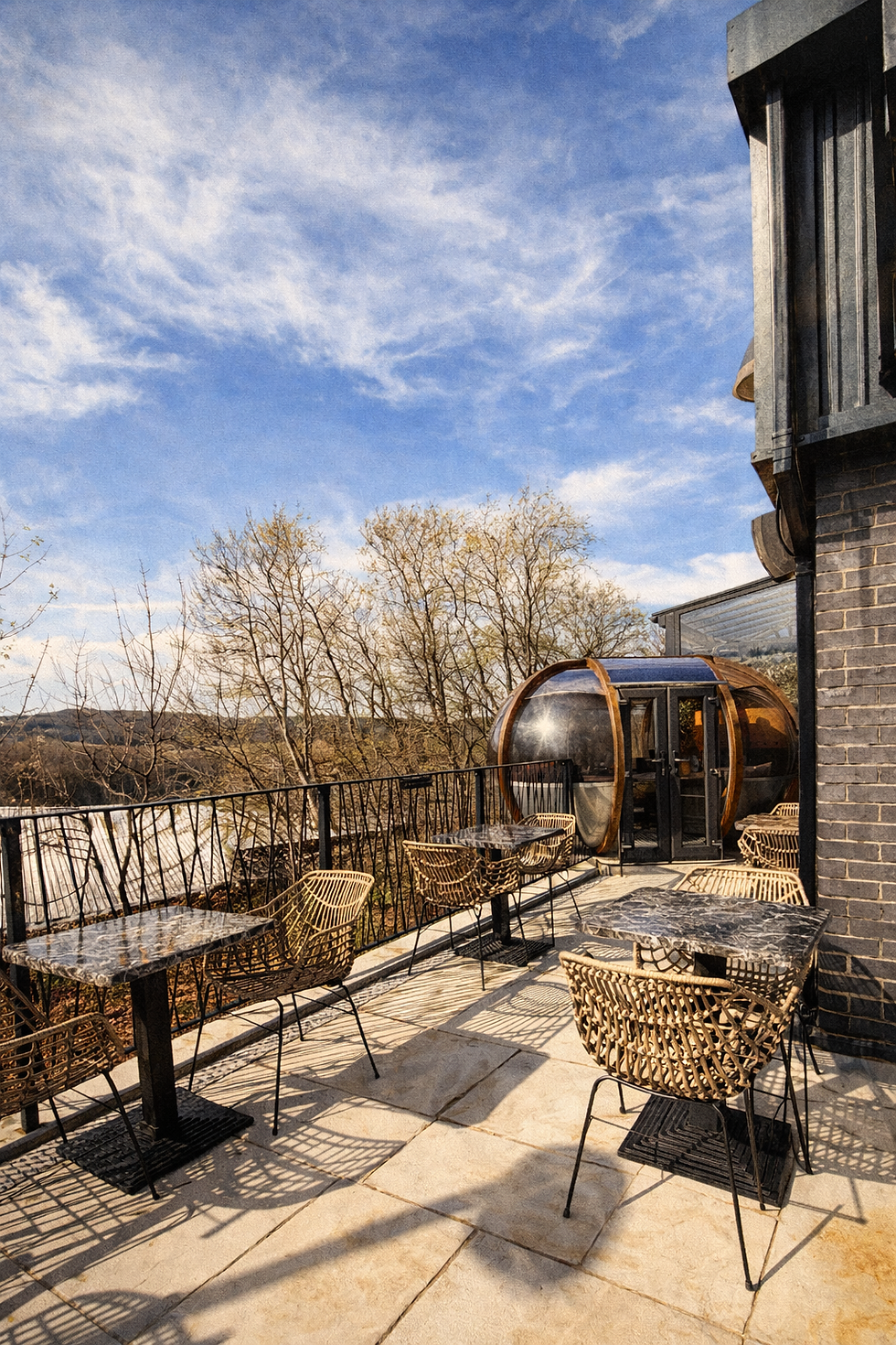 Outdoor Terrace Beer Garden Huddersfield