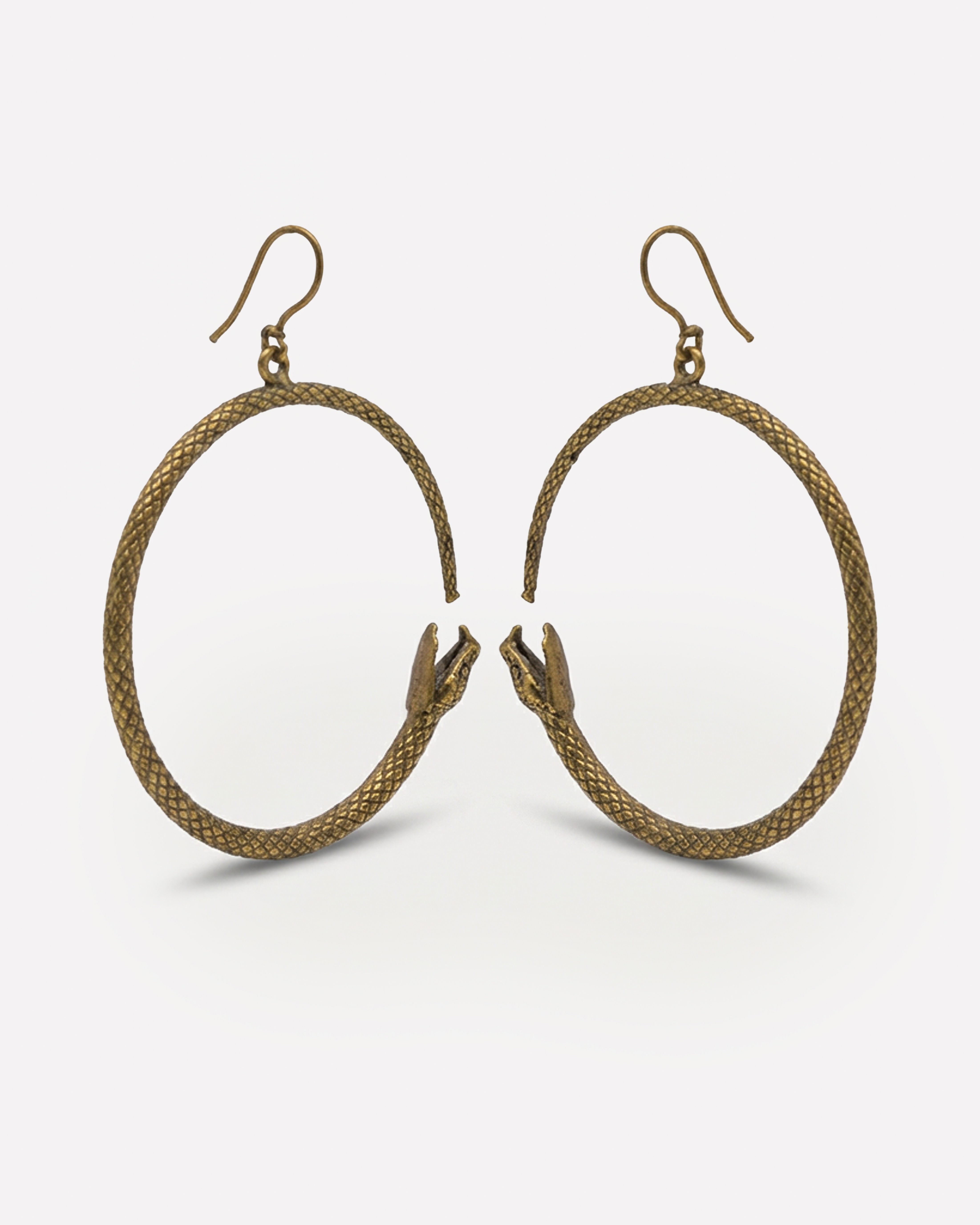Ouroboros Serpent Earrings