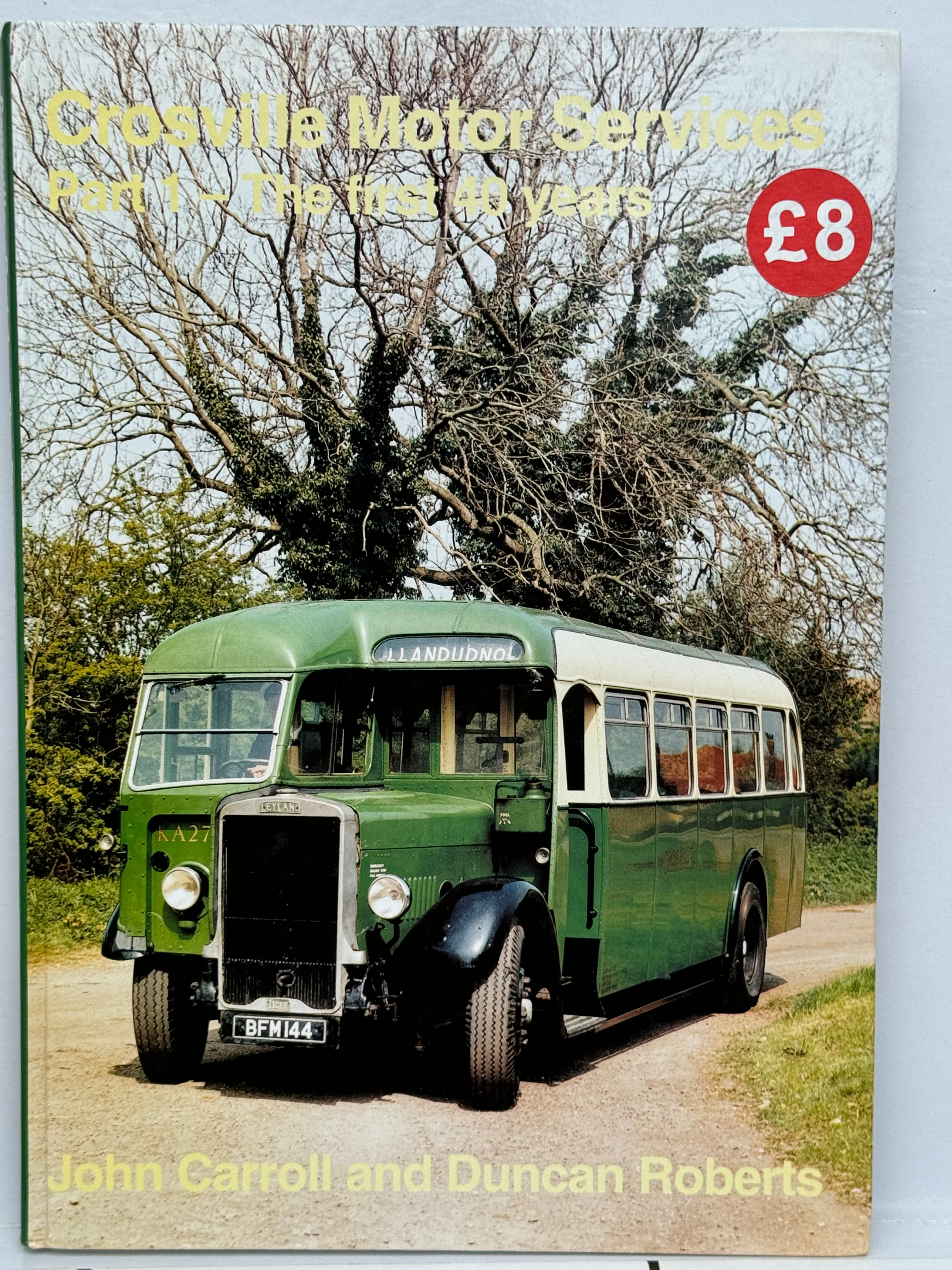 Pre-Owned transport bus book - Crosville Motor Services