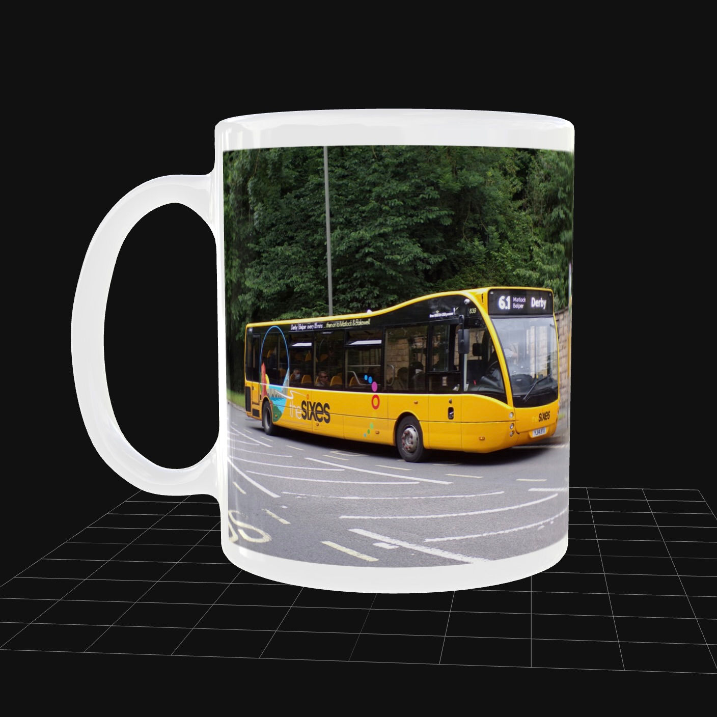 Ceramic Mug - Trentbarton the Sixes No. 839 YJ14BTU - PRE-ORDER