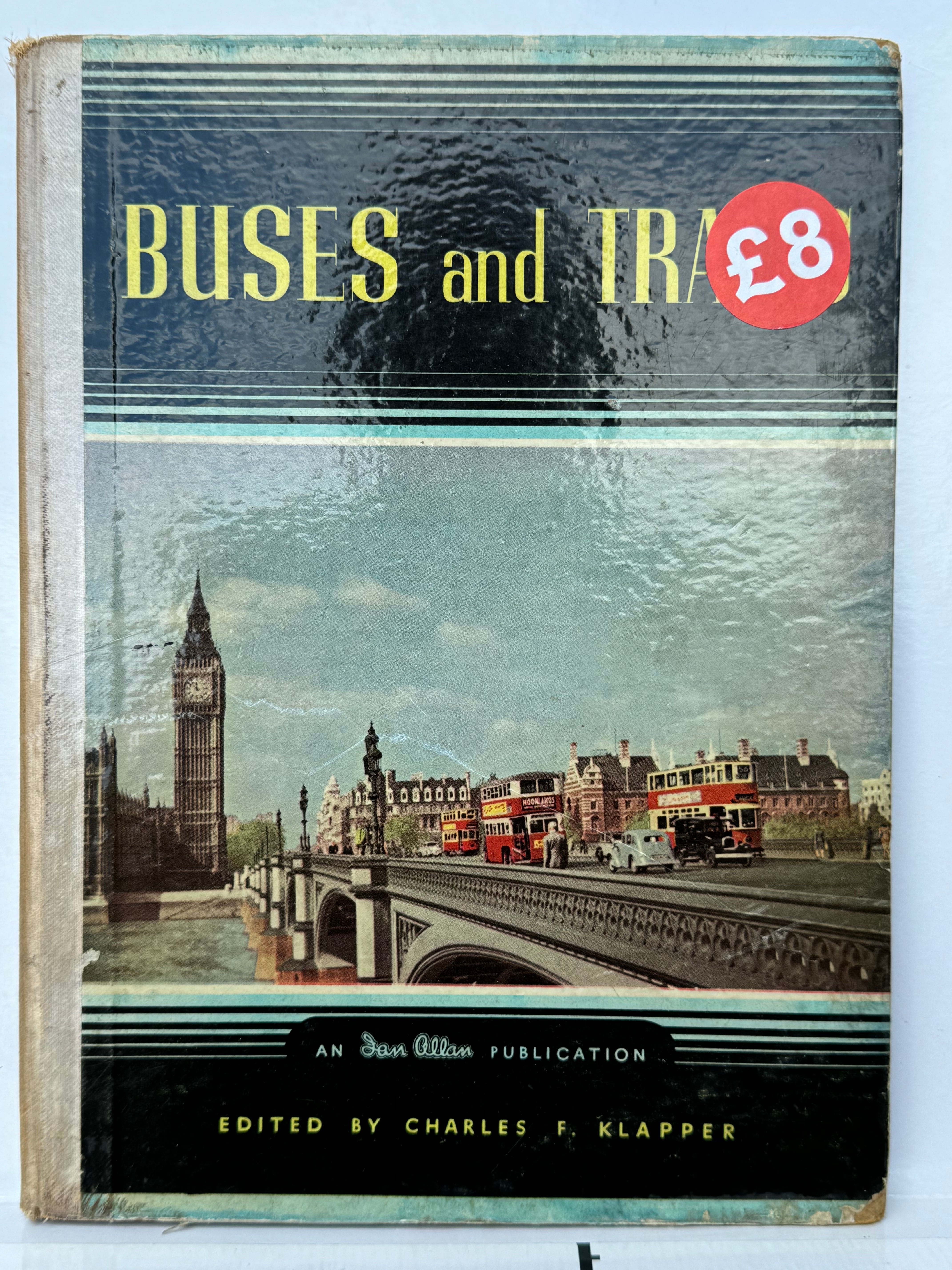 Pre-Owned transport bus book - Buses and Trams