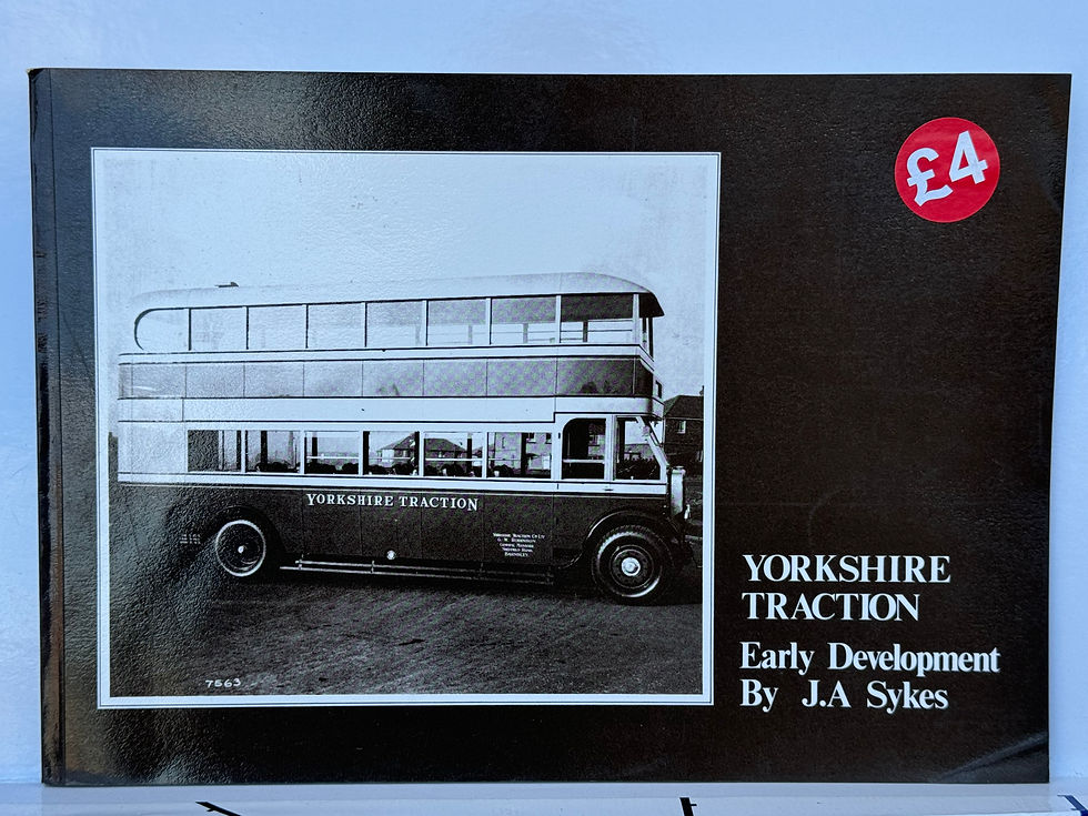 Pre-Owned transport bus book - Yorkshire Traction