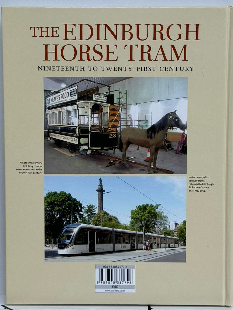 PRE-OWNED transport tram book - The Edinburgh Horse Tram