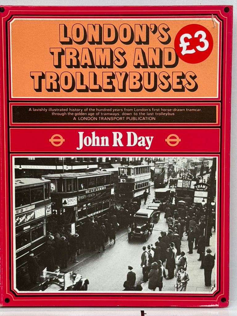 PRE-OWNED transport tram book - Londons Trams and Trolleybuses