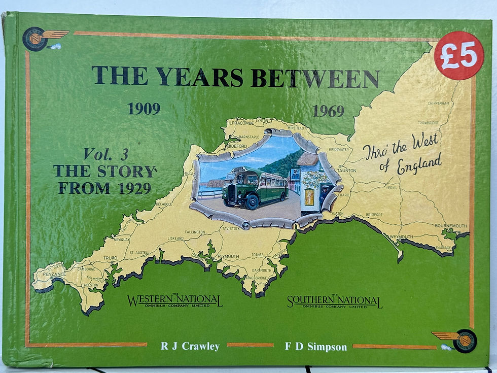 Pre-Owned transport bus book - Western National Vol.3