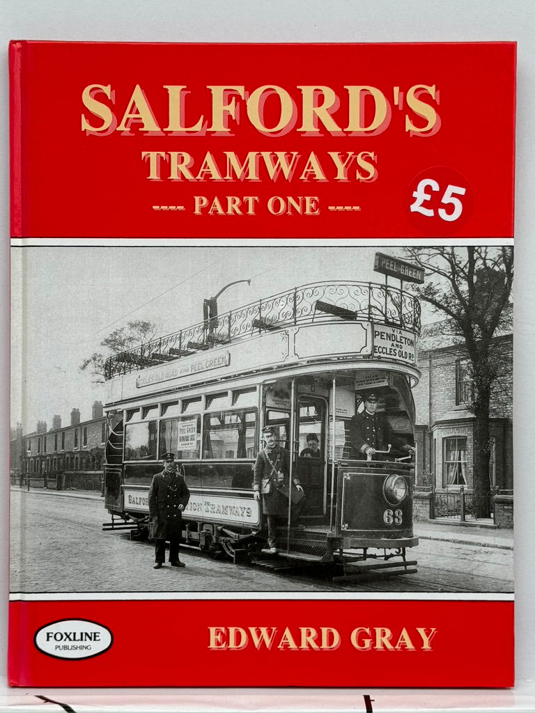 PRE-OWNED transport tram book -Salford's Tramways Part One