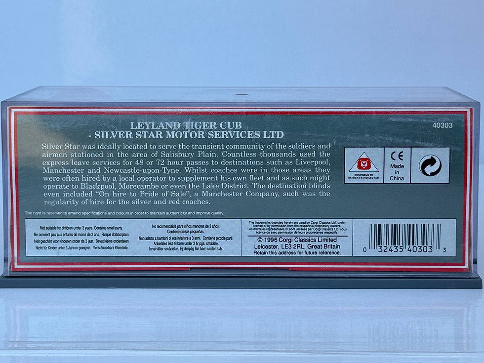 Thumbnail: Corgi 40303 - Burlingham Seagull - Silver Star - Pre-owned Model