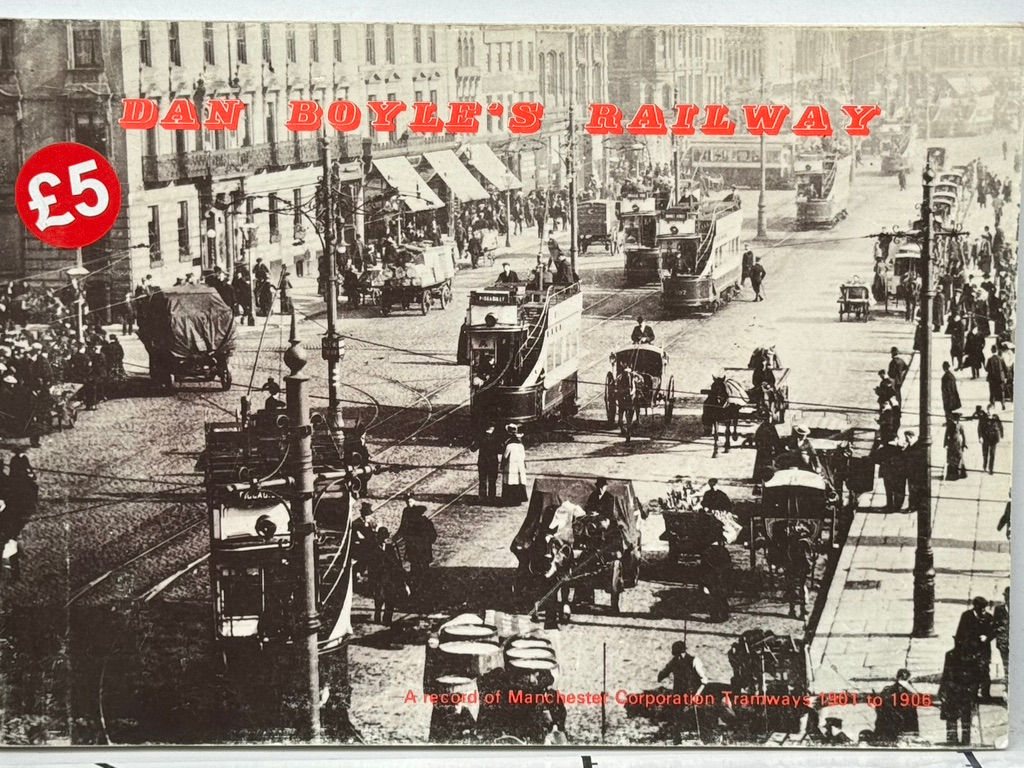 PRE-OWNED transport tram book - Dan Boyle's Manchester Tramway