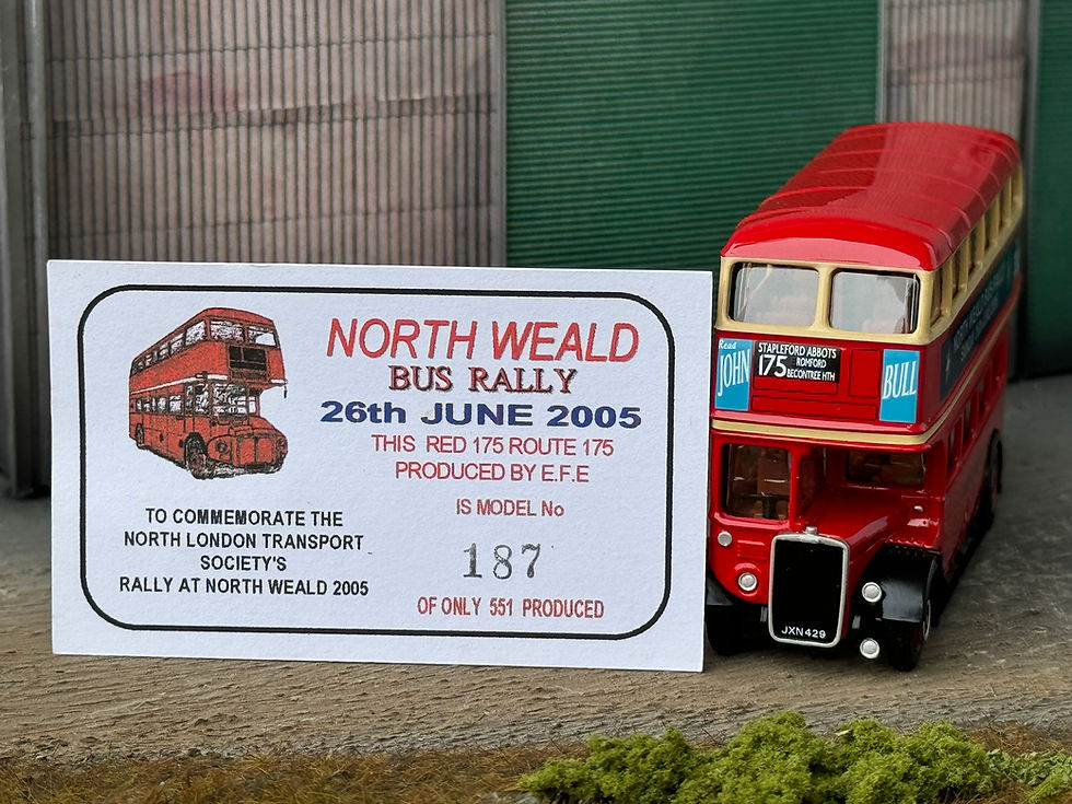 Thumbnail: PRE-OWNED EFE 11113A - London Transport - North Weald Bus Rally - AEC RT