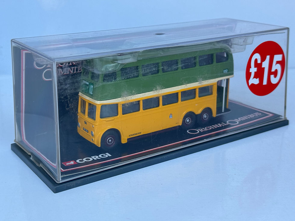 Thumbnail: Corgi 43707 - Q1 Trolleybus - Glasgow Corporation Transport - Pre-owned Model