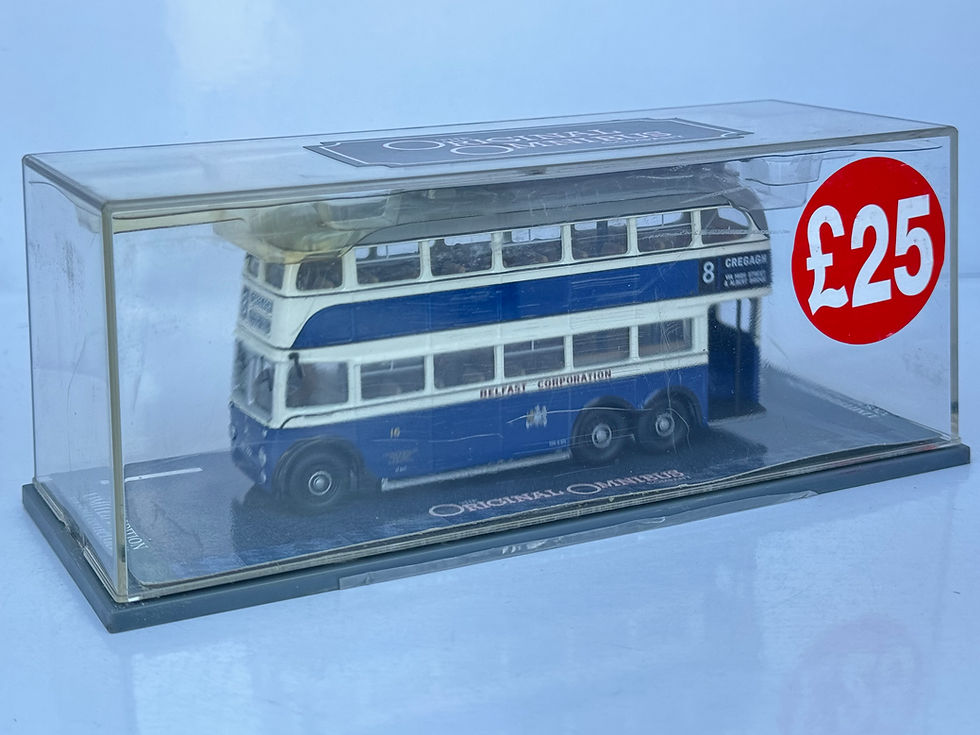 Thumbnail: Corgi OM43701 - Q1 Trolleybus - Belfast Corporation - Pre-owned Model