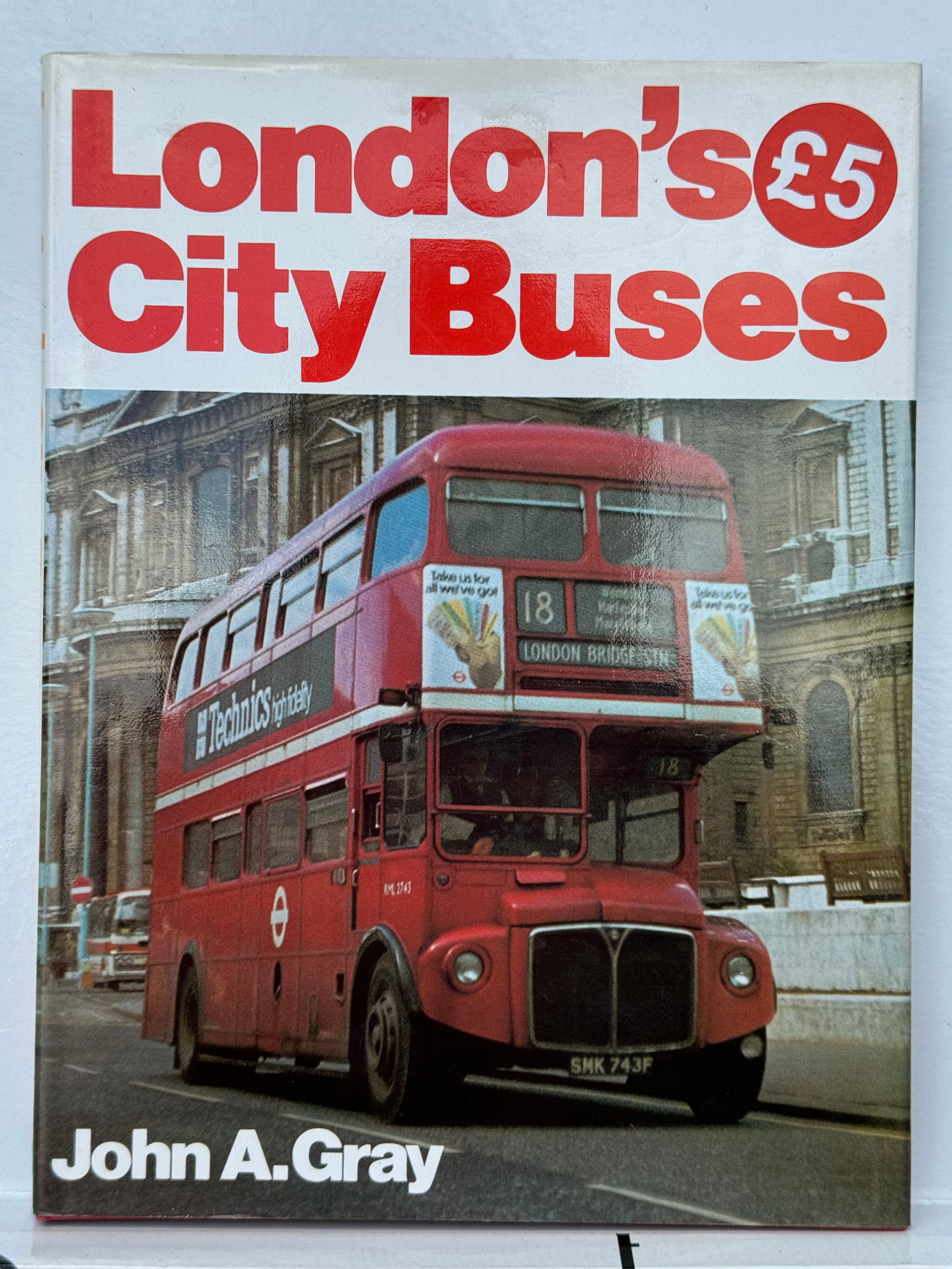 Pre-Owned transport bus book - London's City Buses