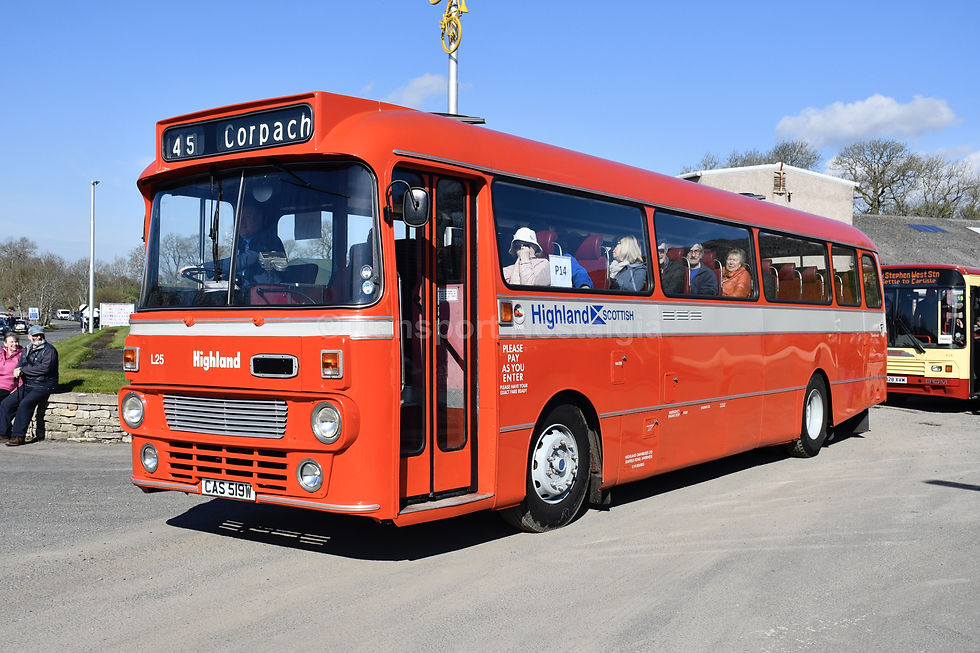 Thumbnail: Ex Highland Scottish L25 CAS519W - Cumbria Easter Rally - Quality Bus Photo