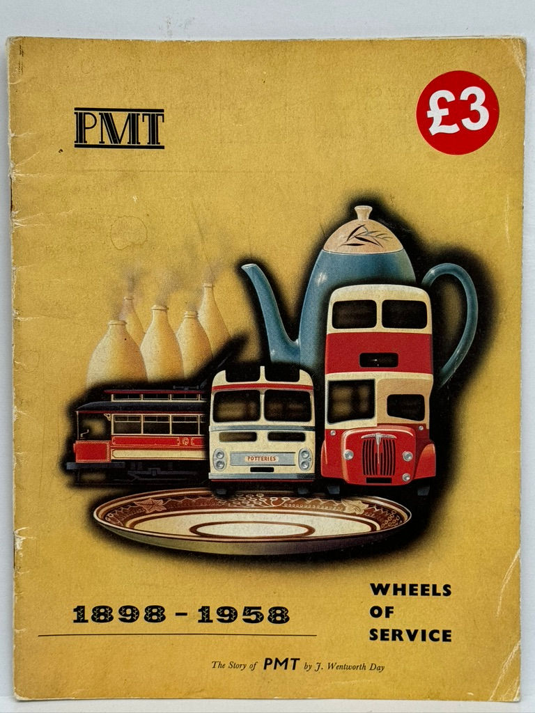 PRE-OWNED transport bus book - PMT 1898-1958