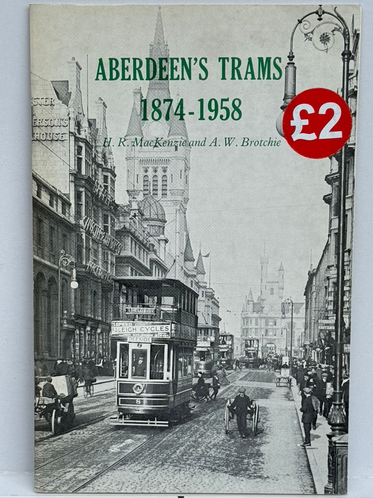 PRE-OWNED transport tram book - Aberdeens Trams 1874-1958