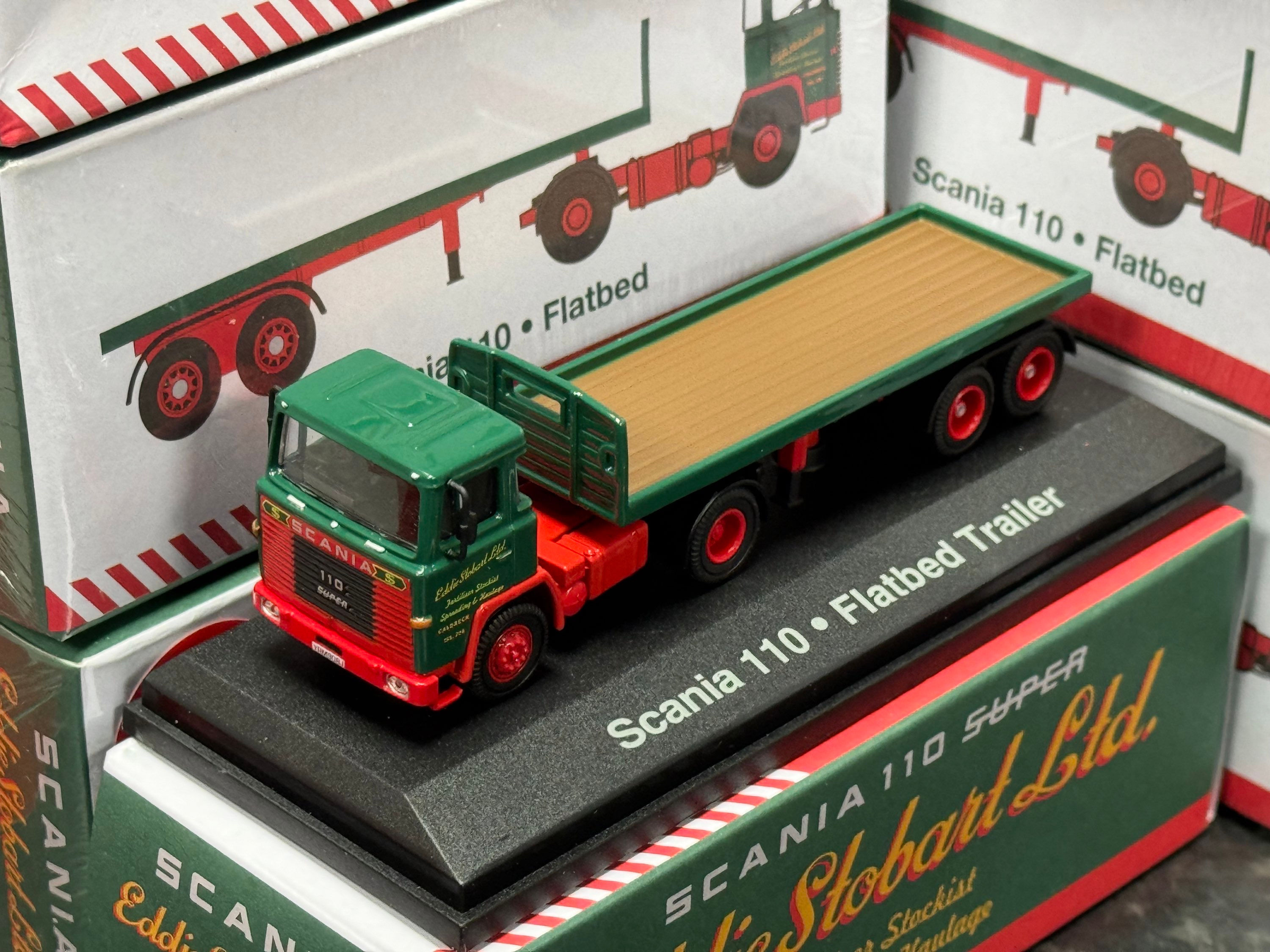 Scania 110 Flatbed Trailer - Eddie Stobart
