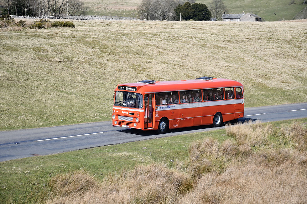 Thumbnail: Ex Highland Scottish L25 CAS519W - Cumbria Easter Rally - Quality Bus Photo