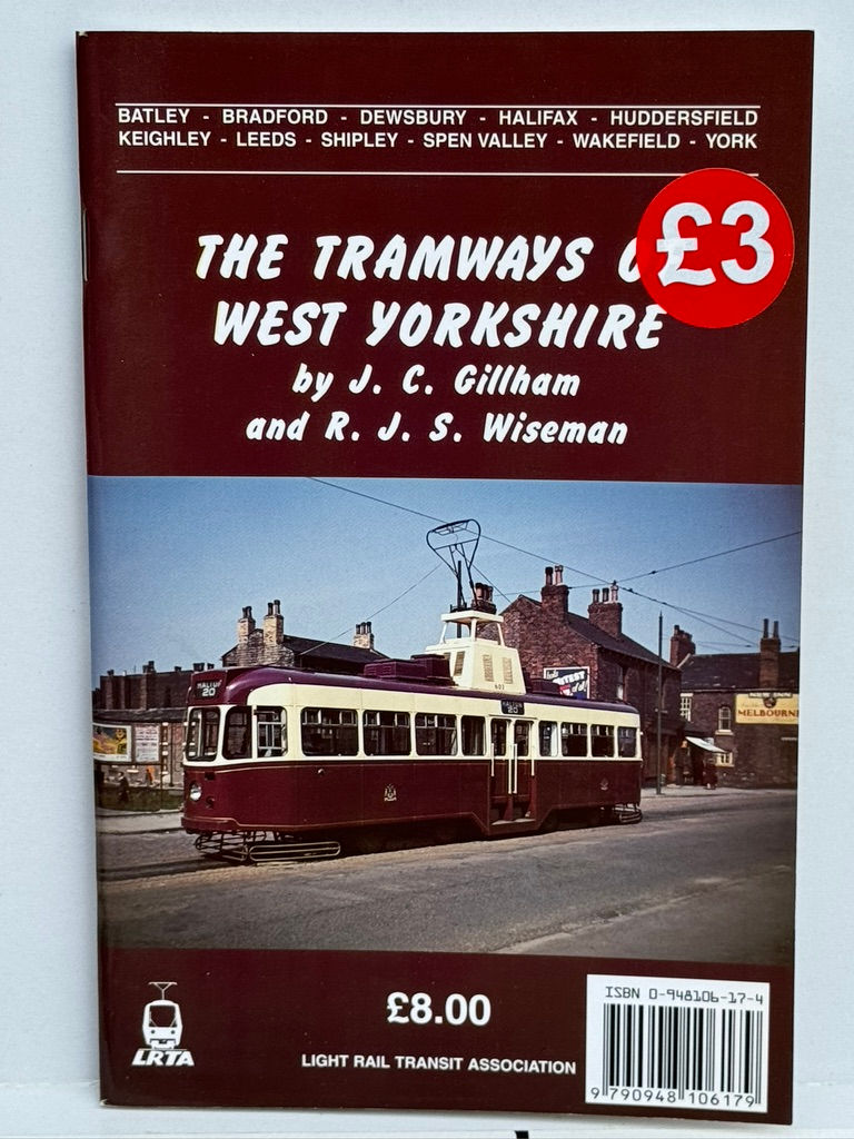 PRE-OWNED transport tram book - The Tramways of West Yorkshire