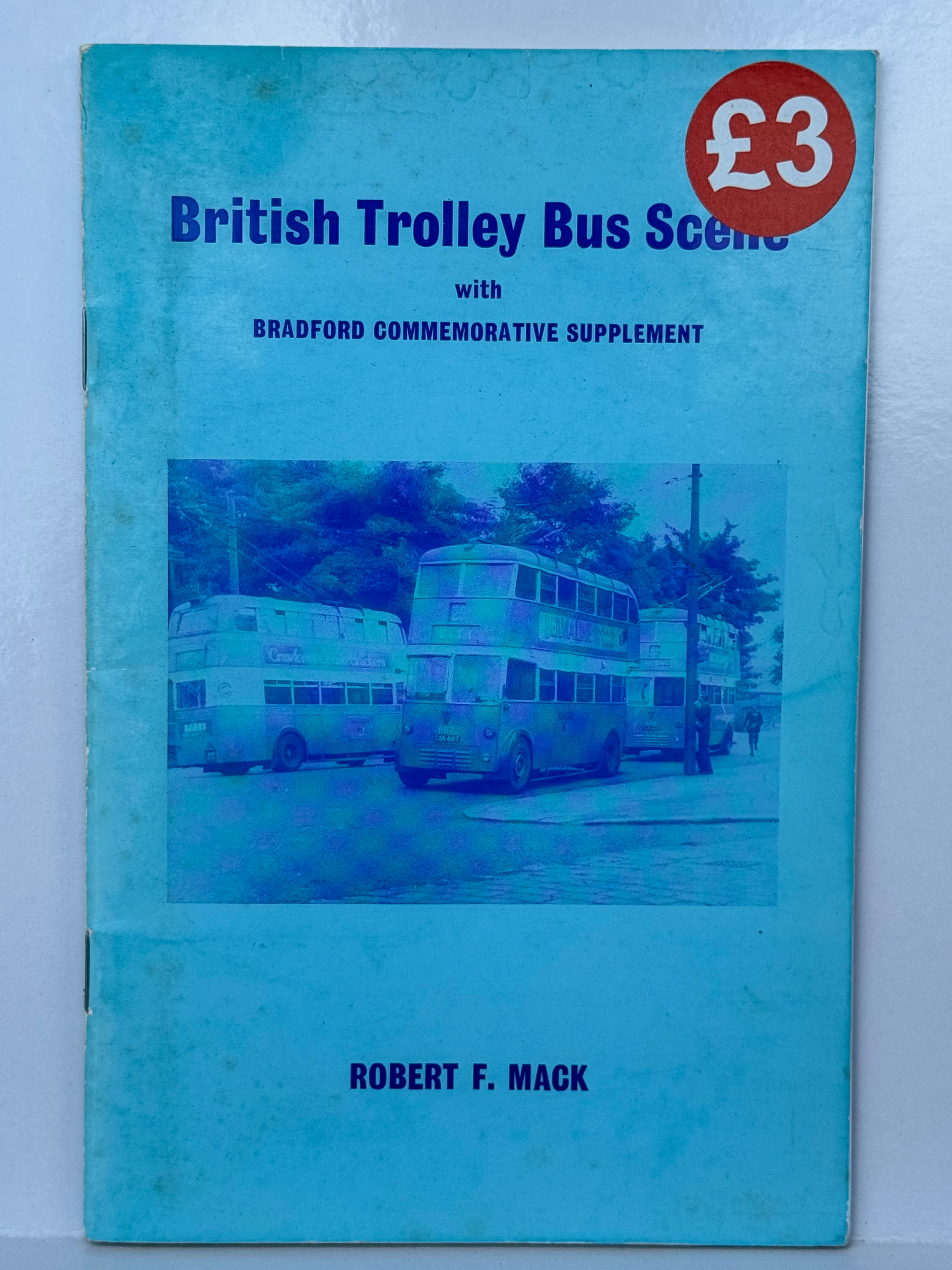 Pre-Owned transport bus book - British Trolleybus Scene