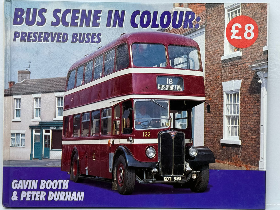 Pre-Owned transport bus book - Bus Scene in colour: Preserved Buses