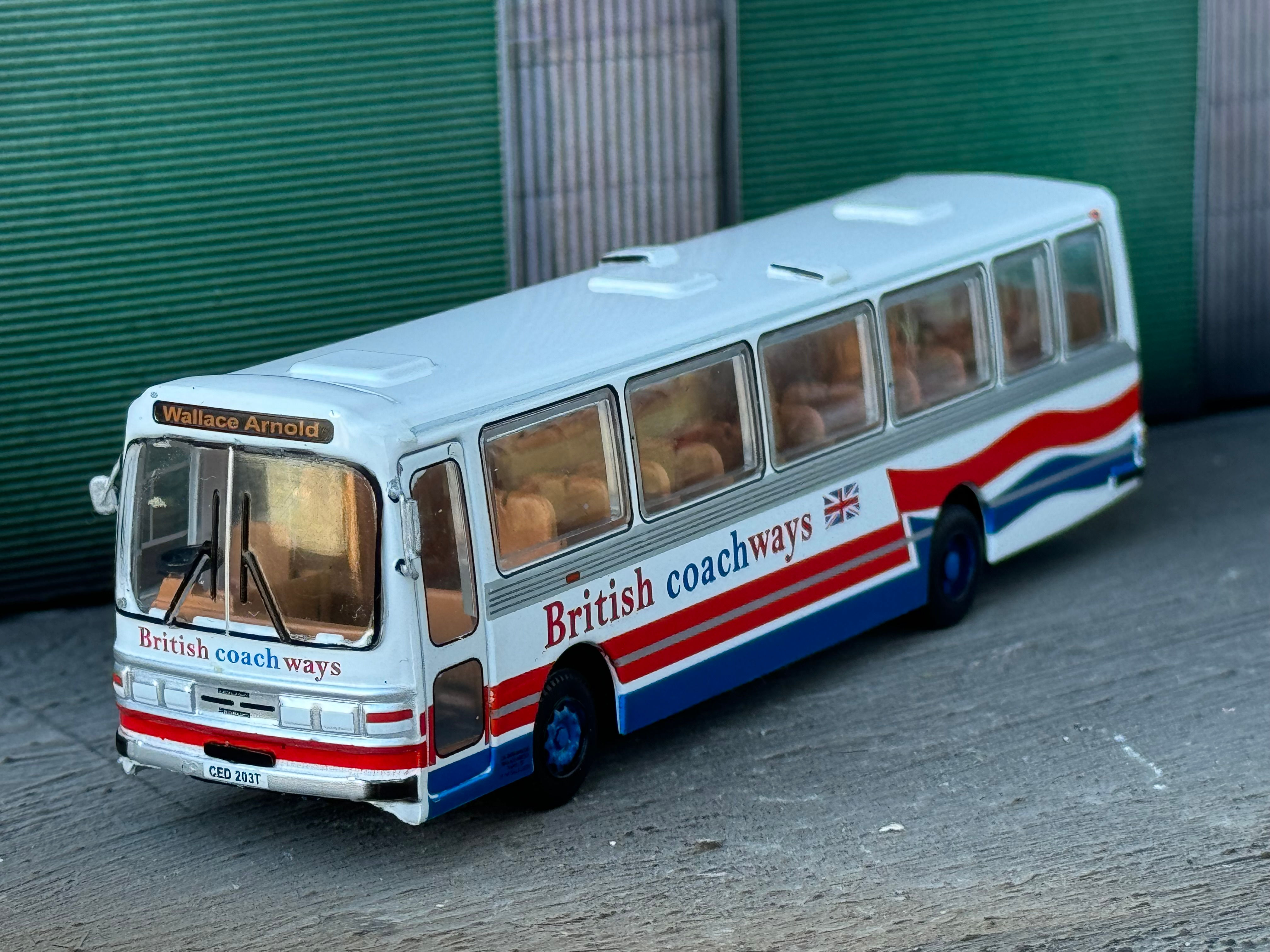 B-T Models - British Coachways - Leyland Leopard Duple Dominant