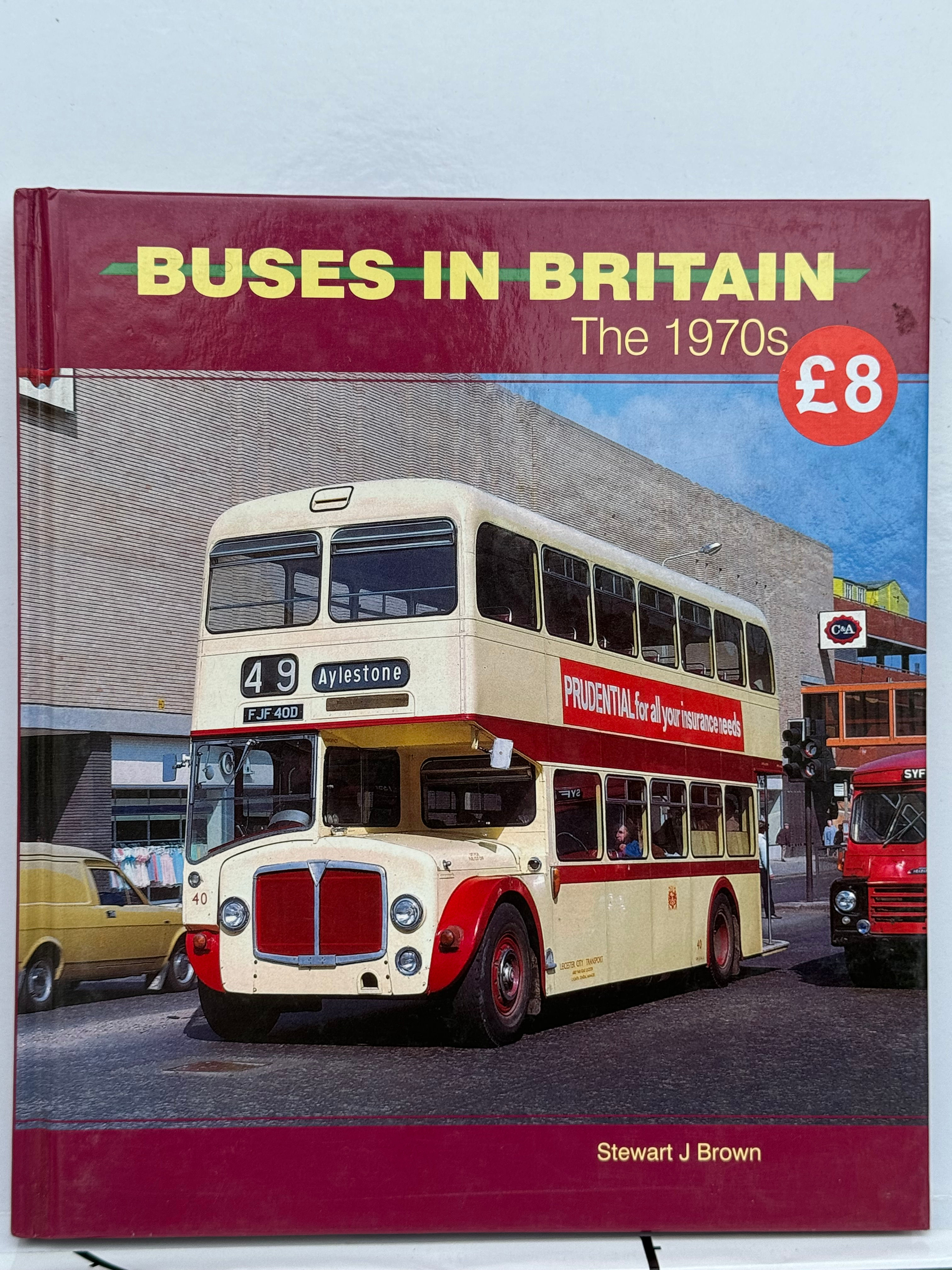 Pre-Owned transport bus book - Buses in Britain The 1970s