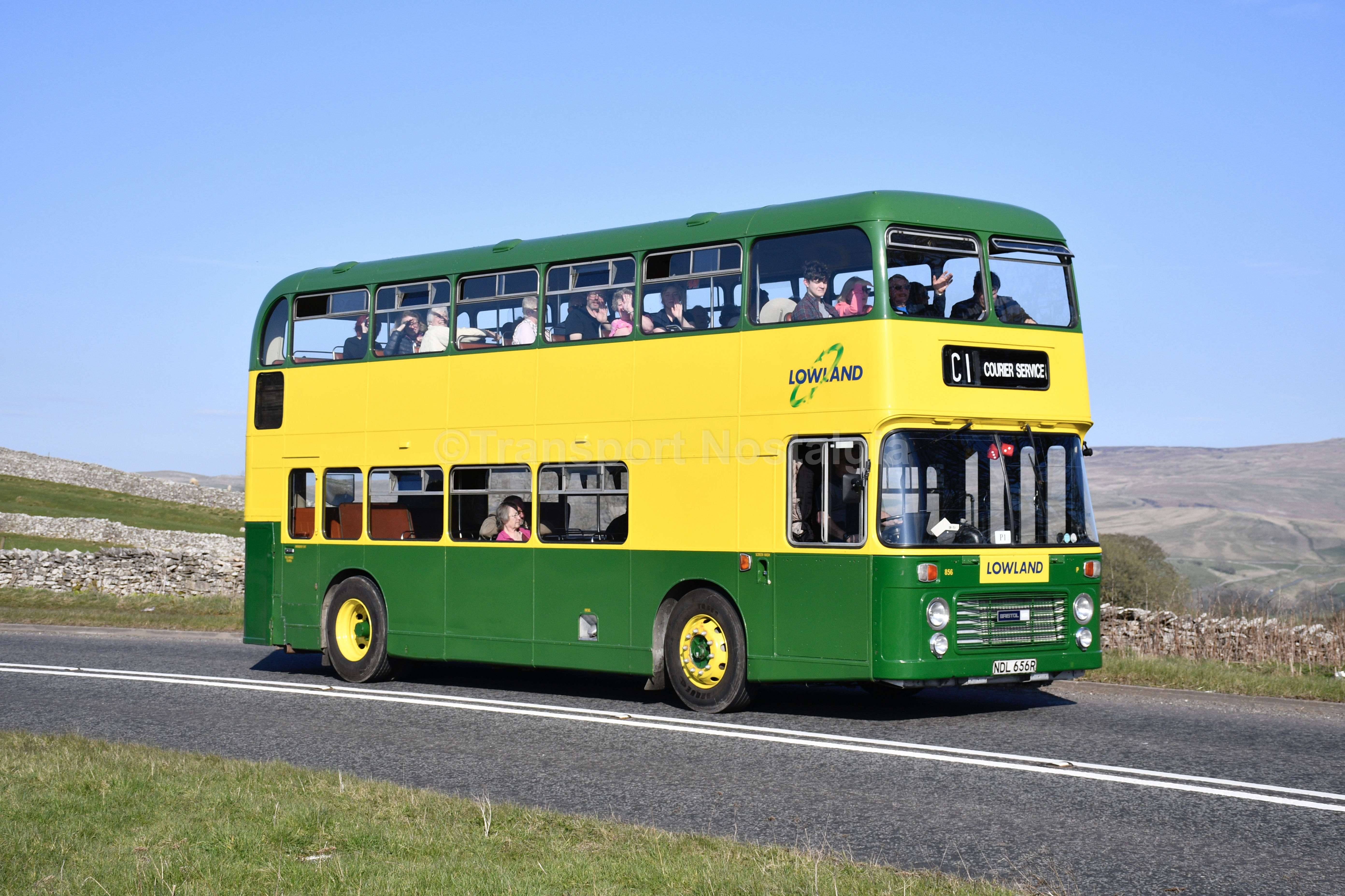 Ex Lowland Scottish 856 NDL656R - Cumbria Easter Rally - Quality Bus Photo