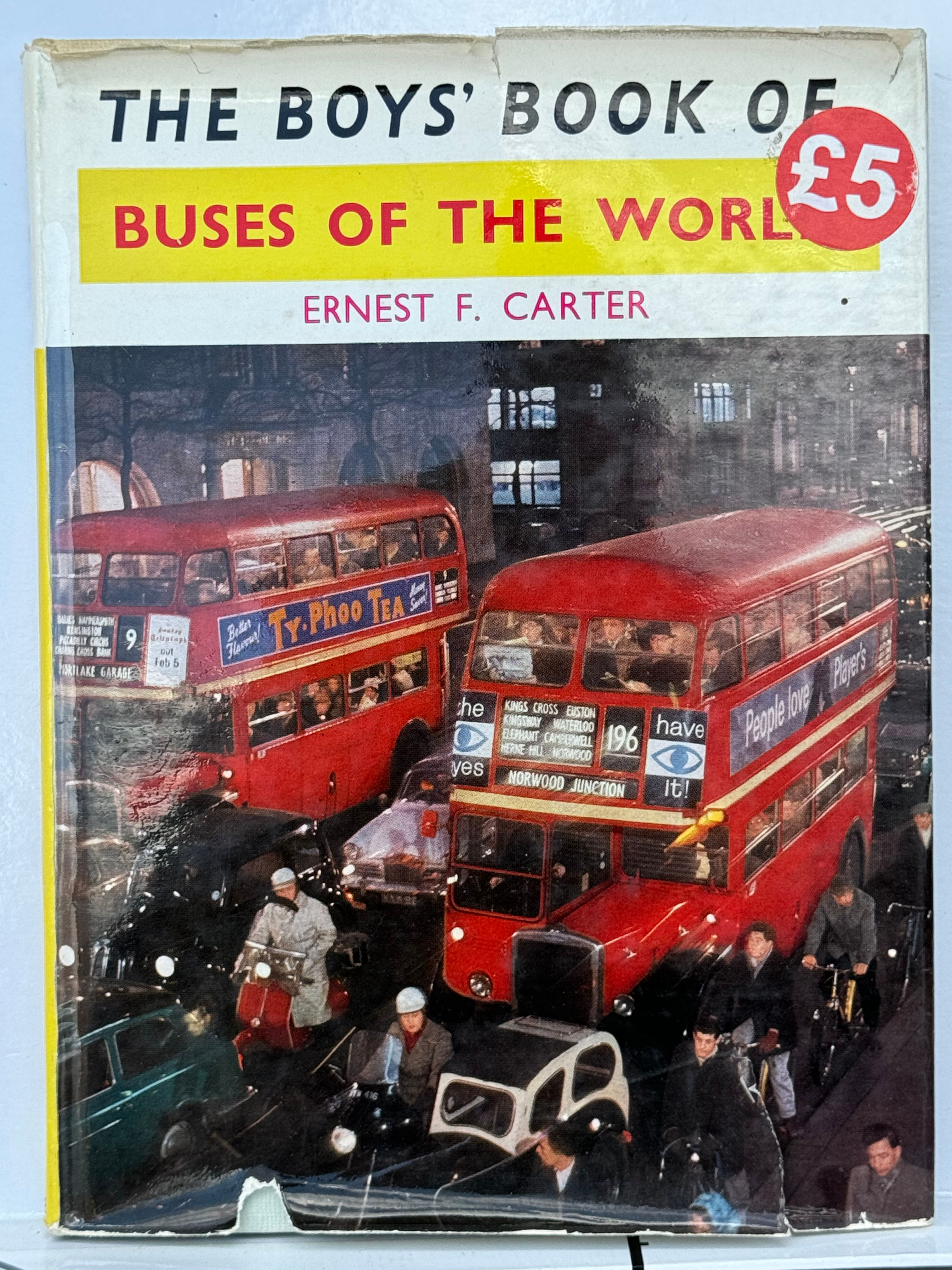 Pre-Owned transport bus book - Buses of the World