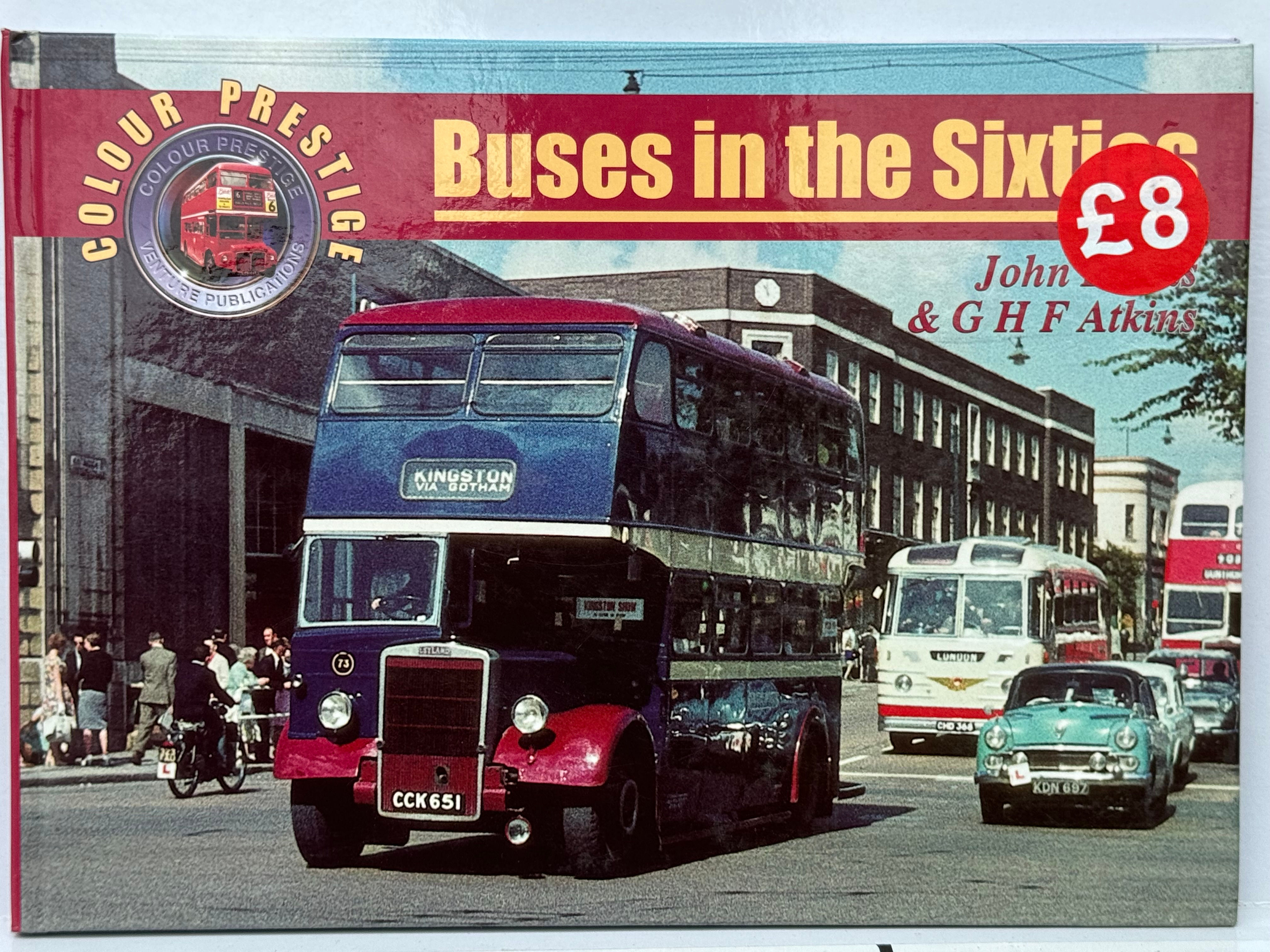 Pre-Owned transport bus book - Buses in the Sixties